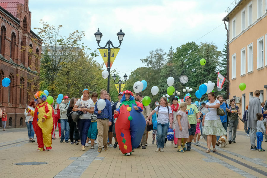 Подопечные фонда «Берег надежды» побывали на Дне города в Зеленоградске