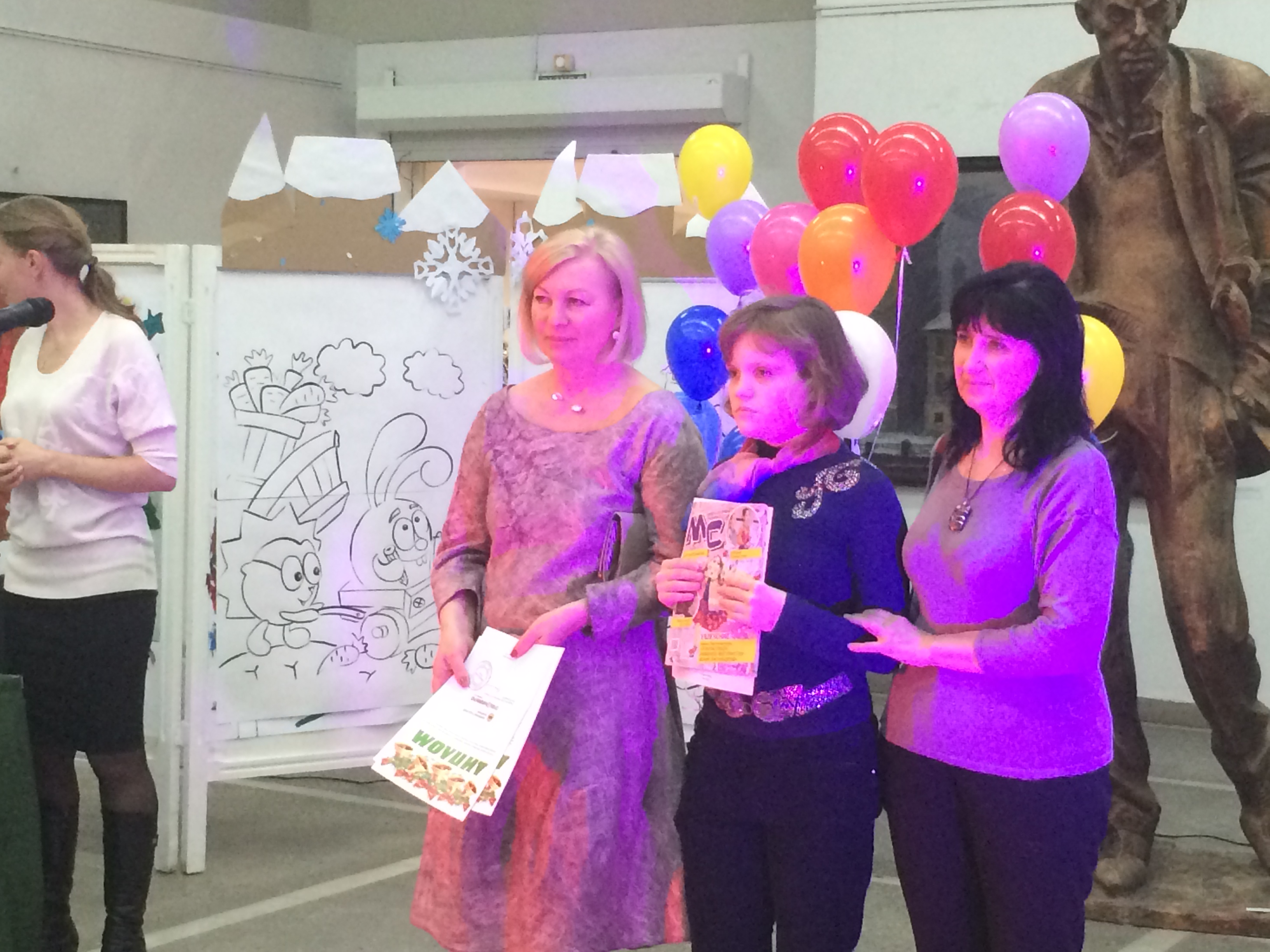 Газета «Страна Калининград» поощрила участников проекта «Цветы жизни»