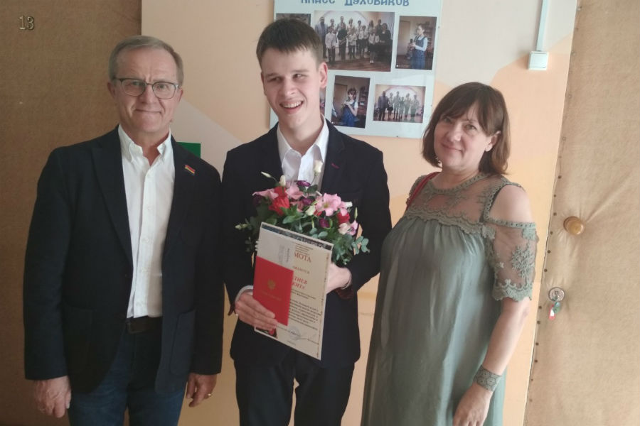 Поздравляем Никиту Плетнева с выпуском из музыкальной школы!