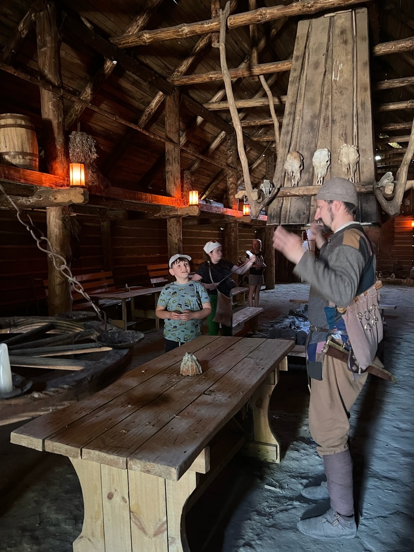 Участники проекта "КреаЛОФТ" изучили быт и хобби викингов