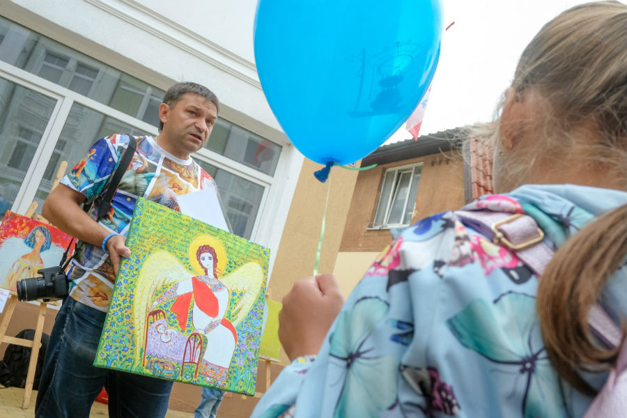 Подопечные фонда «Берег надежды» побывали на Дне города в Зеленоградске